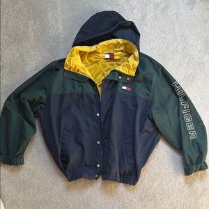Vintage 90s Tommy Hilfiger wind breaker jacket